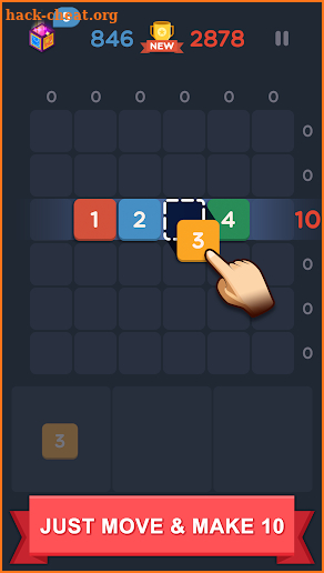 Make Ten - Connect the Numbers Puzzle screenshot