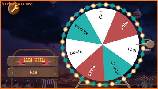 Make your game wheel! screenshot