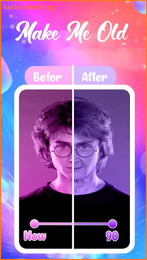 MakeMeOLD : Filters Make Your Face Older screenshot