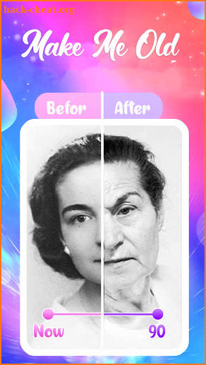 MakeMeOLD : Filters Make Your Face Older screenshot