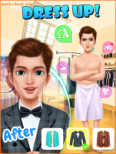 Makeover Love Story: Merge Games for Girls & Teens screenshot