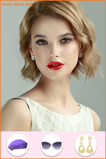 Makeup & Hairstyle Changer screenshot