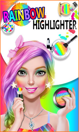 Makeup Artist - Rainbow Salon screenshot