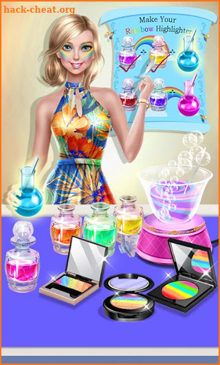 Makeup Artist - Rainbow Salon screenshot