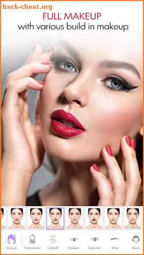Makeup Beauty Camera & Face Makeover Photo Editor screenshot