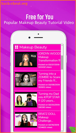Makeup Beauty Tutorial Videos screenshot