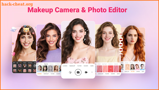 Makeup Camera & Selfie Editor screenshot
