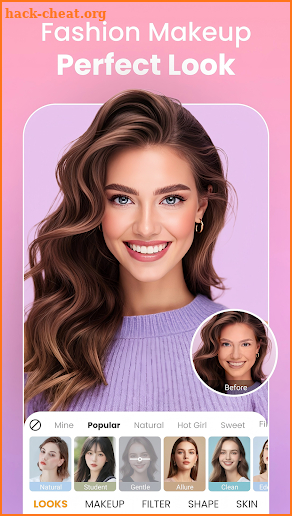Makeup Camera & Selfie Editor screenshot
