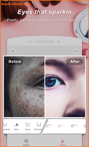 Makeup Camera ❤️ Selfie Beauty Filter Photo Editor screenshot
