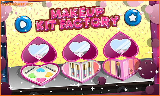 Makeup Kit Factory - Princess Cosmetic Shop screenshot