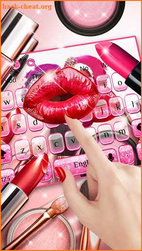 Makeup Live Keyboard screenshot