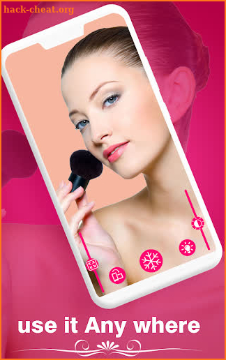 Makeup Mirror free app screenshot