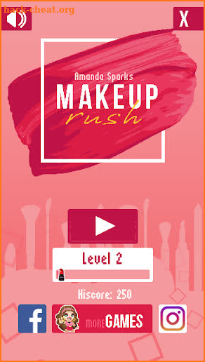 MakeUp RUSH - Drag Queen Make Up Game screenshot