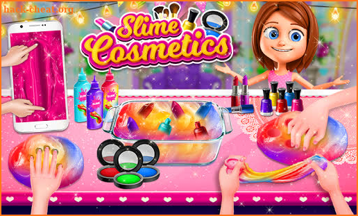 Makeup Slime | How To Make Cosmetics Slimes screenshot