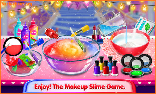 Makeup Slime | How To Make Cosmetics Slimes screenshot