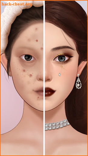 Makeup Styling:DIY Makeup Game screenshot