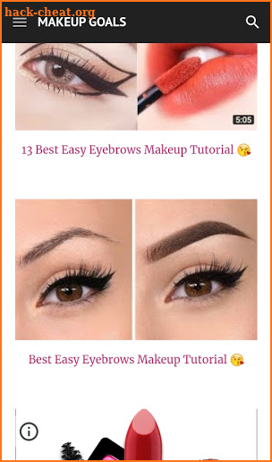 Makeup Tips and Tricks screenshot