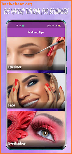 makeup tutorial for beginners screenshot