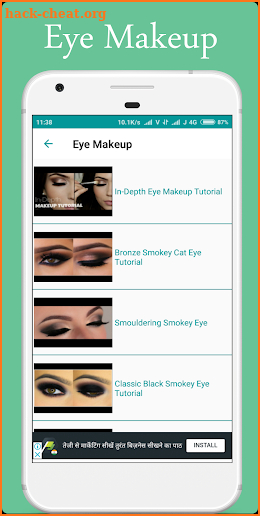 Makeup Tutorial Videos Face & Eye screenshot