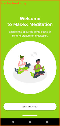 MakeX Meditation screenshot