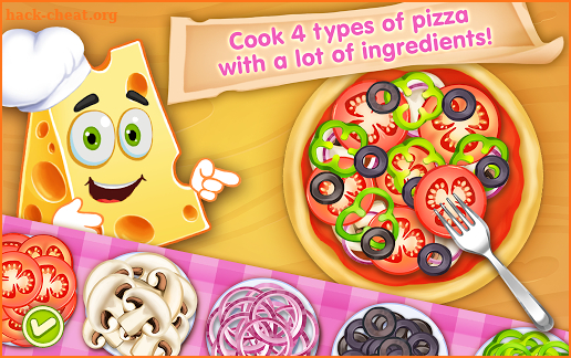 Making Pizza for Kids, Toddlers - Educational Game screenshot