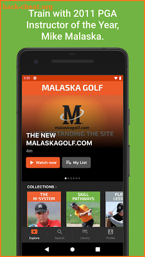 Malaska Golf screenshot