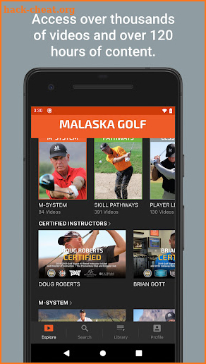 Malaska Golf screenshot