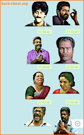 Malayalam WhatsApp Stickers screenshot