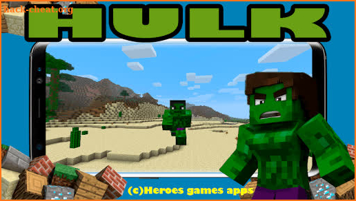 🦸‍♂️ Hulk game mod for Minecraft screenshot