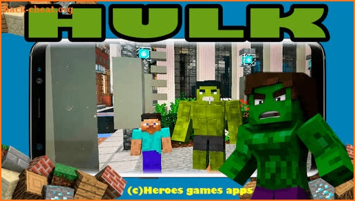 🦸‍♂️ Hulk game mod for Minecraft screenshot