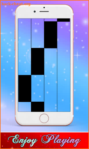 Maluma HP Piano Black Tiles screenshot
