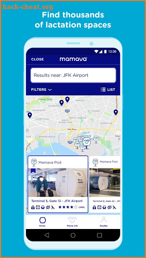Mamava - find pumping & breastfeeding locations screenshot