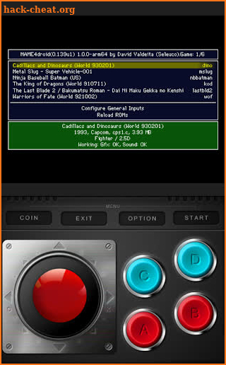 MAME Emulator screenshot