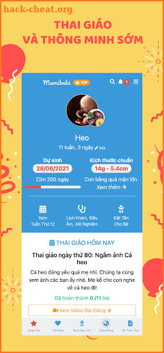 Mamibabi | Thai giáo - Thông minh sớm - Ăn dặm screenshot