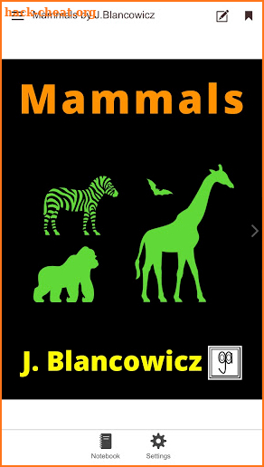 Mammals screenshot