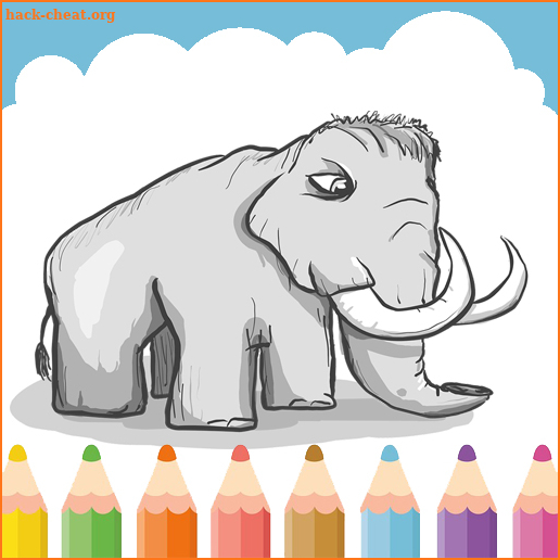 Mammoth Coloring Book screenshot