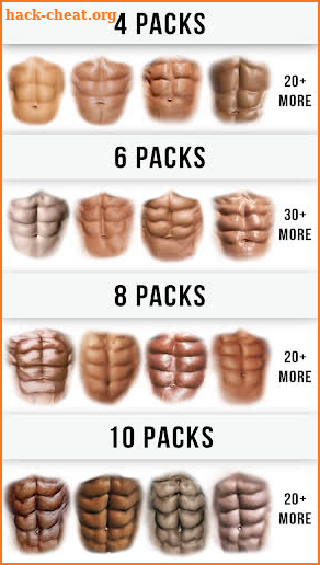 Man Abs Editor: Men Six pack, Eight pack man style screenshot