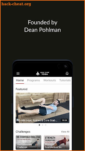 Man Flow Yoga | Yoga for Men screenshot