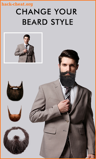 Man Image Editor - Men Hair style, Mustache, Beard screenshot