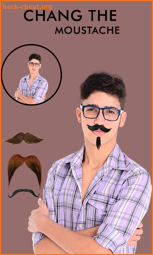Man Image Editor - Men Hair style, Mustache, Beard screenshot