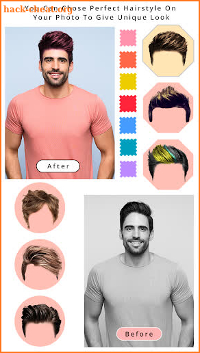 Man Photo Editor Makeup : Man Hair & Beard Styling screenshot