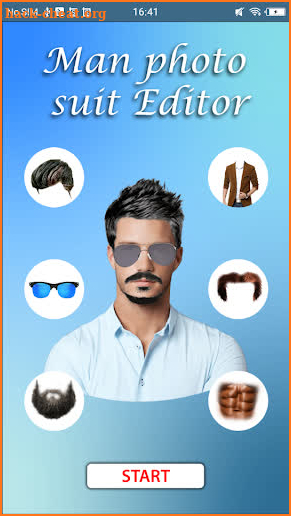 Man Photo Editor : Man Hair style, moustache, suit screenshot
