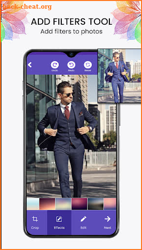 Man Suit Photo Editor Changer screenshot