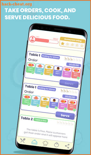 Manage your own restaurant with Resty! screenshot