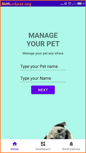 Manage your pet screenshot