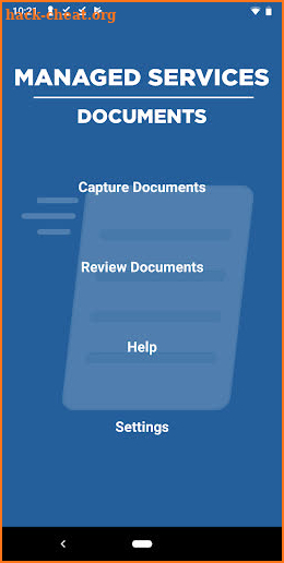 Managed Services Documents screenshot