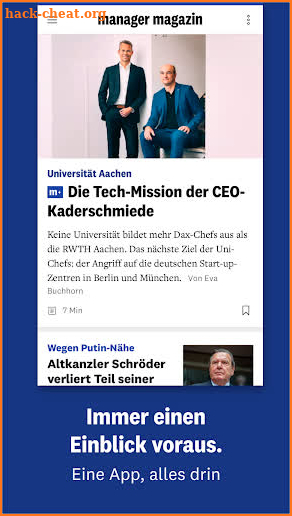 manager - Nachrichten screenshot