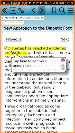 Managing the Diabetic Foot, 3e screenshot