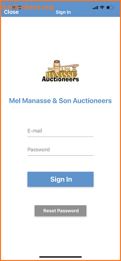 Manasse Auctioneers Live screenshot