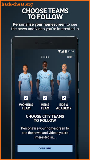 Manchester City Official App screenshot